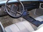 1989 CHEVROLET CAMARO RS CONVERTIBLE - Interior - 138083