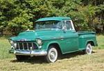 1956 CHEVROLET 3100 PICKUP - Front 3/4 - 138133