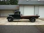 1937 FORD CUSTOM FLATBED TRUCK - Side Profile - 138289