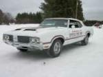 1970 OLDSMOBILE CUTLASS 442 PACE CAR CONVERTIBLE - Front 3/4 - 151438