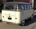 1958 VOLKSWAGEN DELUXE 15 WINDOW BUS - Rear 3/4 - 151721