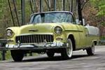 1955 CHEVROLET BEL AIR CUSTOM CONVERTIBLE - Front 3/4 - 152066