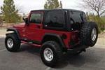 1999 JEEP WRANGLER CUSTOM SUV - Rear 3/4 - 152121