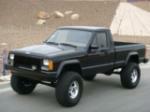 1990 JEEP COMANCHE CUSTOM PICKUP - Front 3/4 - 152122