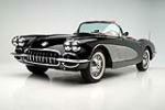 1959 CHEVROLET CORVETTE CONVERTIBLE - Front 3/4 - 154062