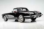 1959 CHEVROLET CORVETTE CONVERTIBLE - Rear 3/4 - 154062