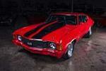 1972 CHEVROLET CHEVELLE MALIBU CUSTOM 2 DOOR COUPE - Front 3/4 - 154093