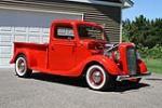 1936 FORD CUSTOM PICKUP - Front 3/4 - 154100