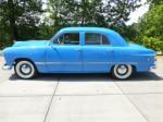 1949 FORD CUSTOM 4 DOOR SEDAN - Side Profile - 154155