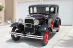 1930 FORD MODEL A 4 DOOR SEDAN - Front 3/4 - 157342