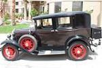 1930 FORD MODEL A 4 DOOR SEDAN - Side Profile - 157342