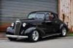 1937 CHEVROLET MASTER CUSTOM 2 DOOR COUPE - Front 3/4 - 157366