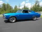 1969 CHEVROLET CHEVELLE SS 396 2 DOOR HARDTOP - Side Profile - 157654