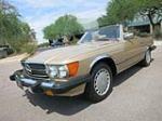 1987 MERCEDES-BENZ 560SL CONVERTIBLE - Front 3/4 - 157724