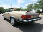 1987 MERCEDES-BENZ 560SL CONVERTIBLE - Rear 3/4 - 157724