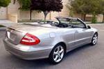 2004 MERCEDES-BENZ CLK 320 CONVERTIBLE - Rear 3/4 - 158299
