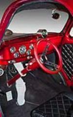 1941 WILLYS AMERICAR CUSTOM 2 DOOR COUPE - Interior - 160989