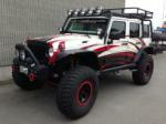 2008 JEEP WRANGLER UNLIMITED RUBICON CUSTOM SUV - Front 3/4 - 161154