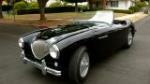 1955 AUSTIN-HEALEY 100-4 BN1 CONVERTIBLE - Front 3/4 - 161190
