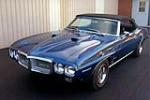1969 PONTIAC FIREBIRD CONVERTIBLE - Side Profile - 161331