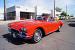 1962 CHEVROLET CORVETTE CONVERTIBLE - Front 3/4 - 161429