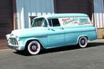 1955 CHEVROLET CUSTOM PANEL TRUCK - Side Profile - 161642