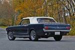 1965 FORD MUSTANG CONVERTIBLE - Rear 3/4 - 161653