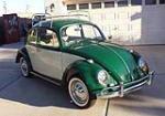 1965 VOLKSWAGEN BEETLE 2 DOOR SEDAN - Front 3/4 - 161706