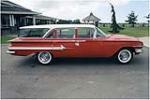 1960 CHEVROLET NOMAD 4 DOOR STATION WAGON - Front 3/4 - 161796