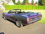 1971 PLYMOUTH CUDA CUSTOM CONVERTIBLE - Rear 3/4 - 161802
