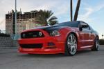 2014 FORD MUSTANG GT CUSTOM FASTBACK - Front 3/4 - 162175