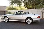 1997 MERCEDES-BENZ SL600 CONVERTIBLE - Side Profile - 162185