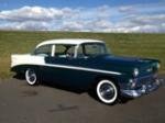 1956 CHEVROLET BEL AIR 2 DOOR COUPE - Front 3/4 - 162266