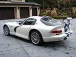 1998 DODGE VIPER GTS-R 2 DOOR COUPE - Rear 3/4 - 162310