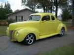 1940 FORD DELUXE CUSTOM 2 DOOR COUPE - Front 3/4 - 162436