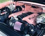 1957 CHEVROLET BEL AIR CUSTOM CONVERTIBLE - Engine - 170013