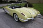 1958 CHEVROLET CORVETTE CONVERTIBLE - Rear 3/4 - 170631