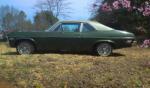 1972 CHEVROLET NOVA 2 DOOR HARDTOP - Side Profile - 170868
