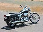 2003 HARLEY-DAVIDSON WIDE GLIDE MOTORCYCLE - Rear 3/4 - 175076