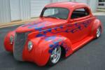 1939 FORD CUSTOM 2 DOOR COUPE - Front 3/4 - 177506