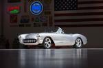 1957 CHEVROLET CORVETTE CUSTOM CONVERTIBLE - Front 3/4 - 178577
