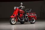 1957 CUSHMAN EAGLE SCOOTER W/SIDECAR - Front 3/4 - 178597