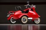 1957 CUSHMAN EAGLE SCOOTER W/SIDECAR - Rear 3/4 - 178597