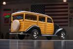 1937 FORD WOODY WAGON - Rear 3/4 - 178612