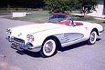 1960 CHEVROLET CORVETTE CONVERTIBLE - Front 3/4 - 179931