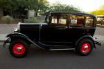 1931 FORD MODEL A CUSTOM 4 DOOR SEDAN - Side Profile - 180030