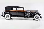 1933 PACKARD 1005 V12 SEDAN CONVERTIBLE - Side Profile - 180274