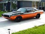 1970 DODGE CHALLENGER HEMI CUSTOM - Front 3/4 - 180497