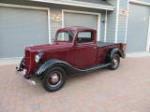 1936 FORD 1/2 TON CUSTOM PICKUP - Front 3/4 - 180827