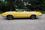 1970 OLDSMOBILE CUTLASS SUPREME CONVERTIBLE - Side Profile - 180981